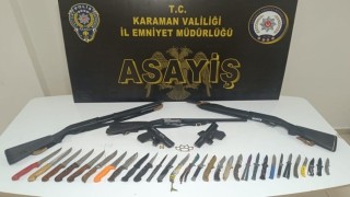 Karamanda aranan 12 kişi tutuklandı