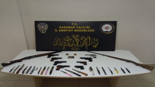 Karamanda asayiş uygulamalarında yakalanan 11 kişi tutuklandı