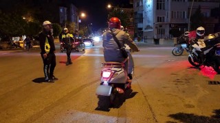 Karamanda motosiklet denetimlerinde 387 sürücüye ceza yazıldı