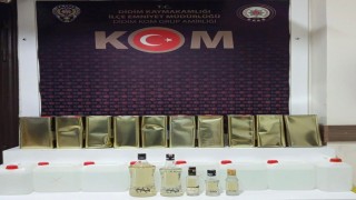 Kargo paketinden sahte içki çıktı