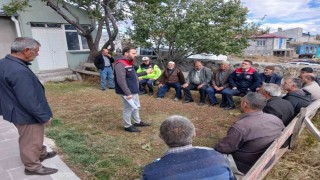 Karsta çiftçiler kuraklık, iklim değişikliği ve genel tarım sayımı hakkında bilgilendirildi