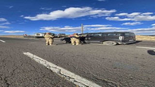 Karsta jandarmadan huzur ve güven uygulaması