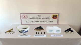 Kastamonuda sahte alkol operasyonu: 3 gözaltı
