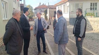 Kaymakam Kara, Karaköyde çalışmalarını yerinde inceledi