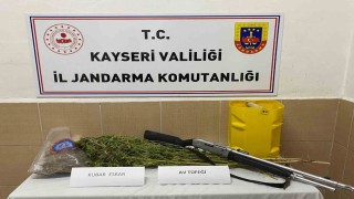Kayseride 1 kilo 690 gram kubar esrar ele geçirildi: 1 gözaltı