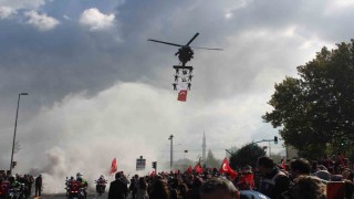 Kayseride ‘çelik kanatlı 29 Ekim coşkusu