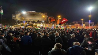 Kayseride İsrailin Sumud Filosuna müdahalesine tepki