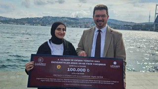 KBÜ mezunu  Bayram, Türkiye 2053 AR-GE Fikir Yarışmasında ikinci oldu