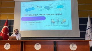KBÜde Tez Yazımında Yapay Zekâ Kullanımı semineri düzenlendi