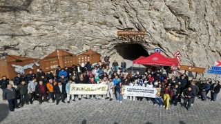 Kemaliyede 1. Karanlık Kanyon Taşyolu Yürüyüşü yapıldı
