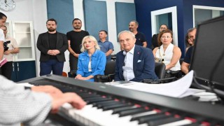 Kepez Belediyesinden Şehit Celal Özcan Anadolu Lisesine müzik sınıfı