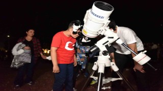 Kepezde Cumhuriyet ve Bilimle Gece Gözlemi etkinliği