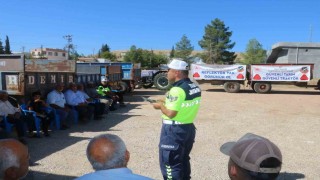 Kiliste çiftçilere ‘Güvenli Traktör Kullanımı eğitimi verildi