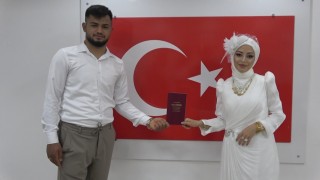 Kiliste İki İnsan Bir Hayat projesi kapsamında nikah töreni gerçekleşti