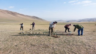 Kırgızistanda erken Türk dönemine ait arkeolojik kalıntı bulundu