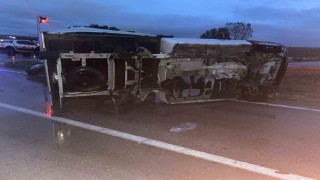 Kırklarelinde kırmızı ışık ihlali kaza getirdi: 2 yaralı