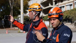 Kırşehirde gerçeği aratmayan deprem tatbikatı