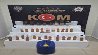 Kırşehirde kaçak içki operasyonu: 1 gözaltı
