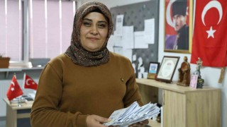 Kırşehirin en büyük mahallesinin tek kadın muhtarı görevinde 2. yılını tamamladı