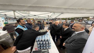 Kızılcahamamdan Gazzeye Kardeşlik Köprüsü yardım sergisi açıldı