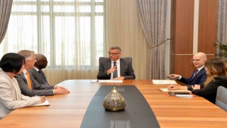 KKTC Cumhurbaşkanı Erhürman, BM Kıbrıs Özel Temsilcisi Diagne ile görüştü