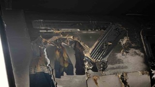 Klimadan çıkan yangında bir kişi hayatını kaybetti