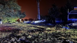 Kontrolden çıkan otomobil takla attı; 2 yaralı