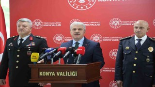 Konya Valisi Akın, güvenlik ve asayiş olaylarını değerlendirdi