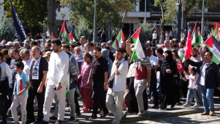Konyada Gazze İçin Kararlılık Yürüyüşü düzenlendi
