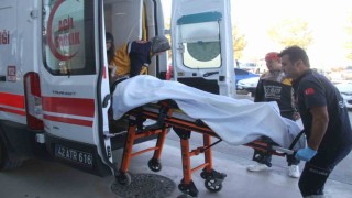 Konyada inşaattan düşen işçi yaralandı