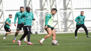 Konyaspor, Kocaelispor maçının hazırlıklarını sürdürüyor