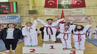 Körfezli tekvandoculardan Balkan Kupasında 3 şampiyonluk