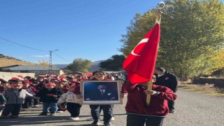 Köy okulları 29 Ekim coşkusuyla doldu