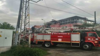 Köyceğizde ev yangını