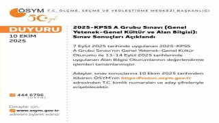 KPSS sonuçları açıklandı