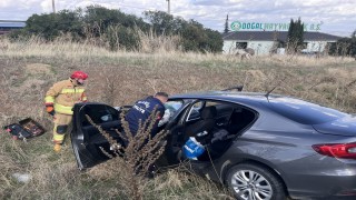 Kulada otomobil tıra arkadan çarptı:1 yaralı