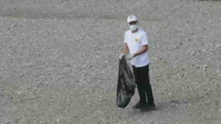 ‘Kulp Benim Evim Projesi kapsamında öğrenciler çöp topladı