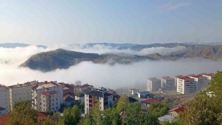 Kulpta sabah saatlerinde sis etkili oldu