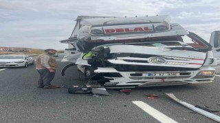 Kuluda tır kazası: 1 yaralı