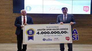 Kütahya Belediyesinden amatör spor kulüplerine 4 milyon TL destek