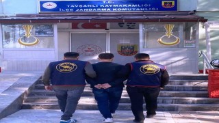 Kütahyada 11 yıl 5 ay kesinleşmiş hapis cezasıyla aranan şahıs yakalandı