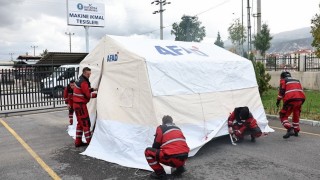 Kütahyada 181 kilometrekarelik alanda deprem tatbikatı