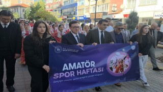 Kütahyada Amatör Spor Haftası coşkusu