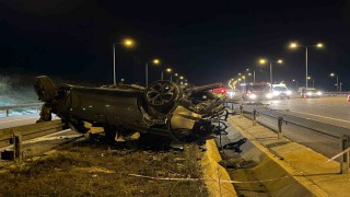 Kuzey Marmara Otoyolunda feci kaza : 2 ölü, 5 yaralı