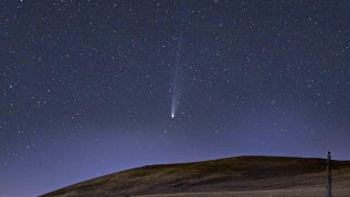 Lemmon kuyruklu yıldızı Bitlis semalarında parladı
