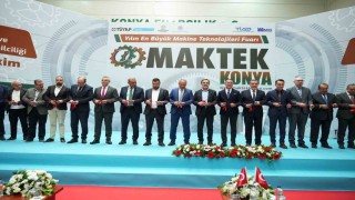 Makine teknolojileri fuarı MAKTEK Konya kapılarını açtı
