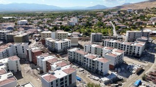 Malatya Akçadağda konut ve iş yeri inşaatlarında sona gelindi