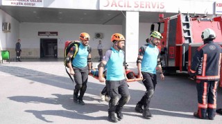 Malatya Eğitim ve Araştırma Hastanesinde yangın tatbikatı