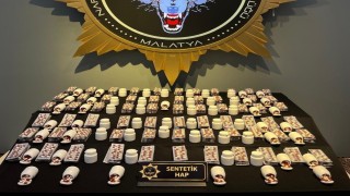 Malatyada 7 bin 881 adet uyuşturucu hap ele geçirildi, 2 kişi tutuklandı