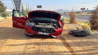 Malatyada iki otomobil çarpıştı: 2 yaralı